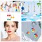 30 Pieces Daisy Flower Pendant Charms Colorful Resin Jewelry Making Ornament DIY Pendant Making Charm for Bracelet Necklace Earrings Keychain Craft